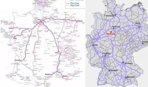 L’indice de distance hiérarchique est l’impact du modèle de management interculturel d’Hofstede dans les transports ferroviaires. France 69 – Allemagne 35. La carte correspond tout à fait.France 69 – Allemagne 35