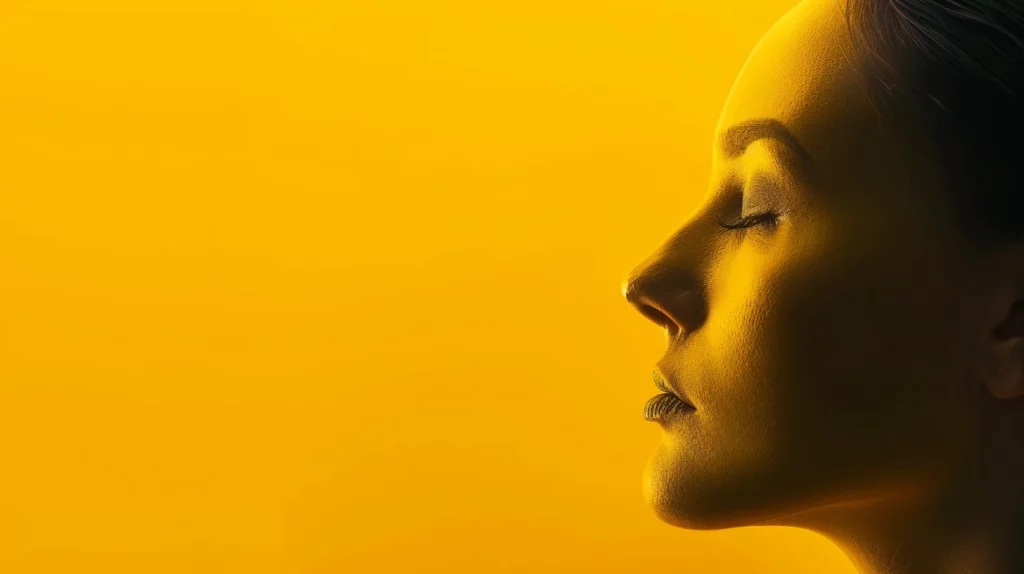 Profil jaune influent